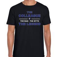Bellatio Decorations The colleague the legend cadeau t-shirt zwart voor heren