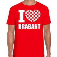 Bellatio Decorations Rood I love Brabant t-shirt heren -
