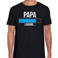 Bellatio Decorations Papa loading t-shirt zwart voor heren