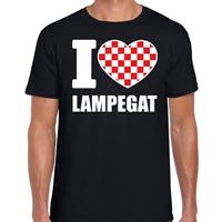 Bellatio Decorations Carnaval I love Lampegat t-shirt zwart voor heren