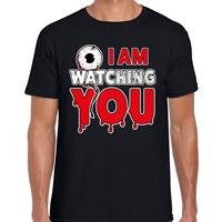 Bellatio Halloween - Halloween I am watching you verkleed t-shirt Zwart