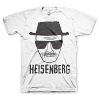 T-shirt Breaking Bad Heisenberg - wit - heren - korte mouwen -