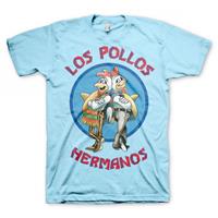 T-shirt Breaking Bad Los Pollos - lichtblauw - voor heren