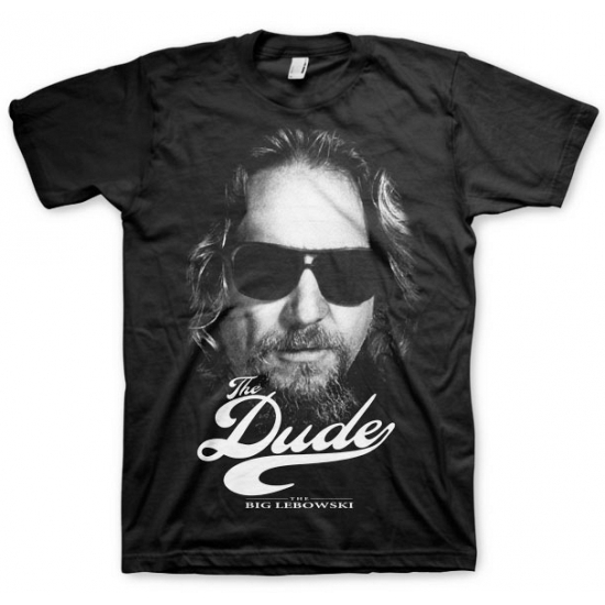 Merkloos Big Lebowski The Dude T-shirt - voor heren