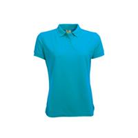 Lemon & Soda Dames poloshirt turqouise