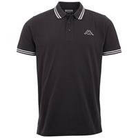 Kappa Poloshirt - met kleurige accenten bij de kraag en mouwzoom