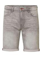 Petrol Industries - Heren Jackson Denim Short - Grijs