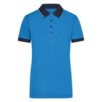 James & Nicholson Urban dames poloshirt blauw -