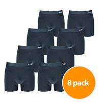 Apollo Boxershorts Heren Bamboo Basic Navy 8-pack-XXL