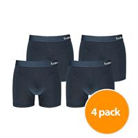 Apollo Boxershorts Heren Bamboo Basic Navy 4-pack