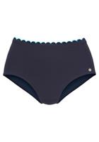 Lascana Highwaist-bikinibroekje Camilla met kleurcontrast