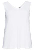 Sheego Tanktop mit V-Ausschnitt vorn und hinten
