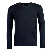 Barbour Herentrui Pima cotton V neck navy