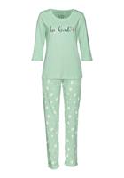 Vivance Dreams Pyjama met madeliefje-print (2-delig, 1 stuk)