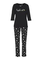 Vivance Dreams Pyjama met madeliefje-print