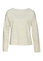 Lascana Sweatshirt met statement-print