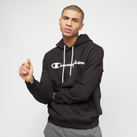 Champion MÃnner Hoody Logo in schwarz