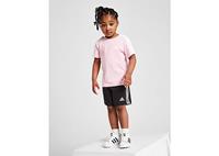 adidas Girls' 3-Stripes T-Shirt & Shorts Set Infant