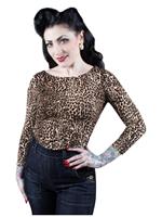 Rockabilly Clothing Rumble 59 Leo Top