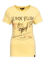 T-Shirt She Black Pussy Cat