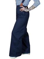 LÃssige Chinohose in Blau