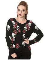 Skulls Rose Knit Jumper