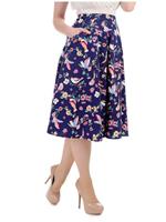 Rockabilly Clothing Theodora Rock Blau