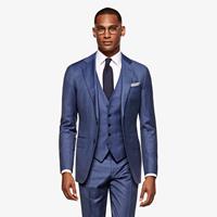 SuitSupply Lazio Anzug Mittelblau