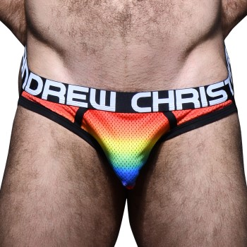 andrewchristian Andrew Christian Almost Naked Pride Mesh Jock 