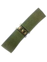 Stretch Belt Forest Green