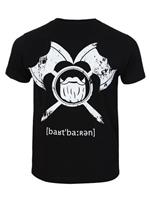 barTbaren Big Back T-Shirt Schwarz