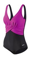 BECO badpak | D-cup | soft cups | roze/zwart |