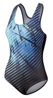 BECO badpak | C-cup | gevoerd | borst support | soft cups | blauw/zwart |**