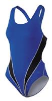 Beco Badeanzug Competition Damen Polyester Schwarz/blau 