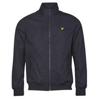 Lyle & Scott Mesh Backed Funnel Neck Jacket Heren Blauw