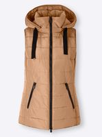 Bodywarmer in camel van Rick Cardona