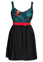 Sheego by Joe Browns Badekleid, mit Rockteil in Wickeloptik, ohne Badehose
