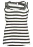 Sheego Tanktop mit Spitze am Ausschnitt
