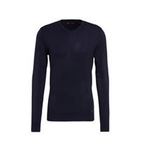 Petrol Industries - Heren Essential V Neck Knit - Blauw