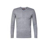 petrolindustries Petrol Industries Heren Essential V-Neck Knit Grijs 