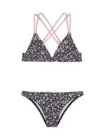 Protest Prteva Jr Triangle Bikini Zwart/Ass. Bloem