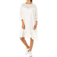 LA MARTINA Stretch jurk met 3/4 mouw ronde hals LWD006 vrouw