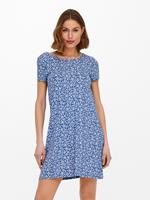 Only Mini-jurk ONLBERA BACK LACE UP S/S DRESS JRS NOOS
