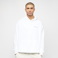 Herren Sweater mit Kapuze Champion Hooded Sweatshirt M Weiß (Größe: L)