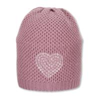 Sterntaler Biologische gebreide muts roze