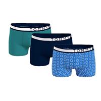 Tommy Hilfiger 3-pack boxerhort trunk altwater green/de ky/quared up