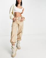 Only Frauen Cargohose Onlmissouri REG ANK Life Noos in beige