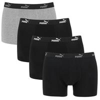 Puma - Men Solid Boxer 4-Pack - Mannen Ondergoed