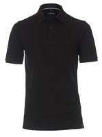 T-shirt Casa Moda Polo Stretch Zwart