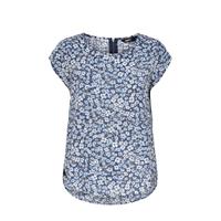 Blouseshirt met all-over motief, model 'Vic'